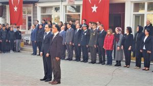 10 KASIM ATATÜRK’Ü ANMA TÖRENİ DÜZENLENDİ