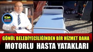 HASTA YATAKLARI KEMER BELEDİYESİNDEN
