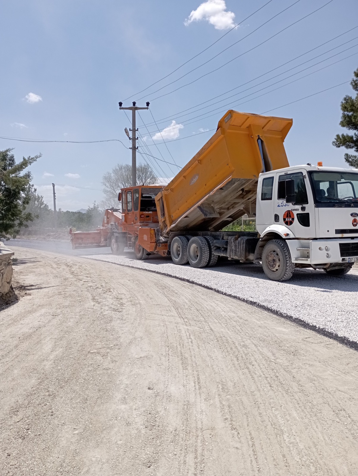 Sıcak Asfalt Çalışmaları: