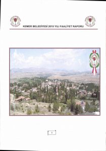2015 Yılı Faaliyet Raporu